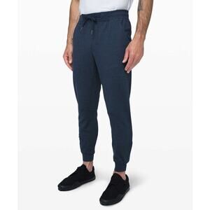 Lululemon City Sweat Jogger French Terry 27" Heathered True Navy size Large